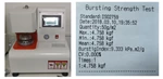 Paper Bursting Strength Testing Machine