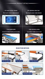 Roller-Type Food Metal Detector