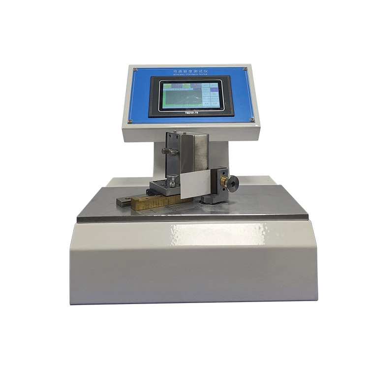 Paper and Cardboard Bending Stiffness Resistance Tester