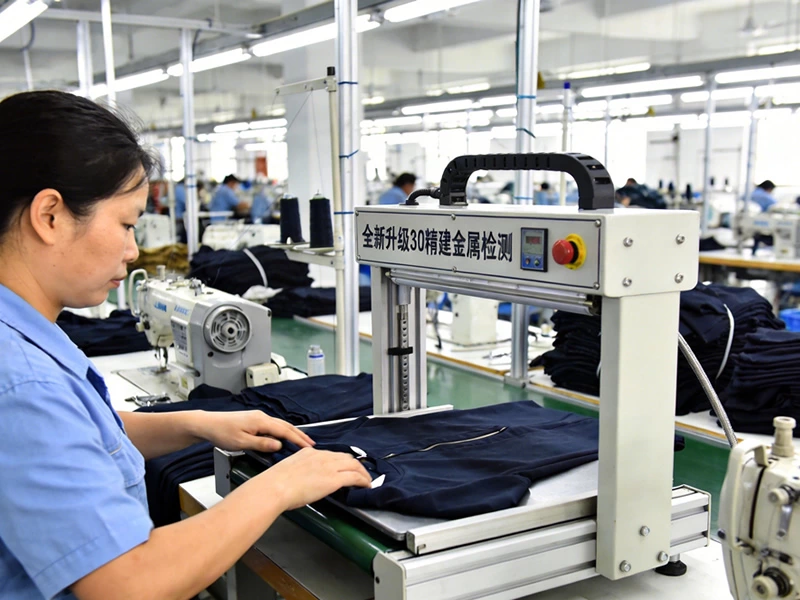 Metal Detection Upgrade for Garment Manufacturing